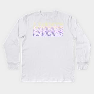 Laurier Kids Long Sleeve T-Shirt